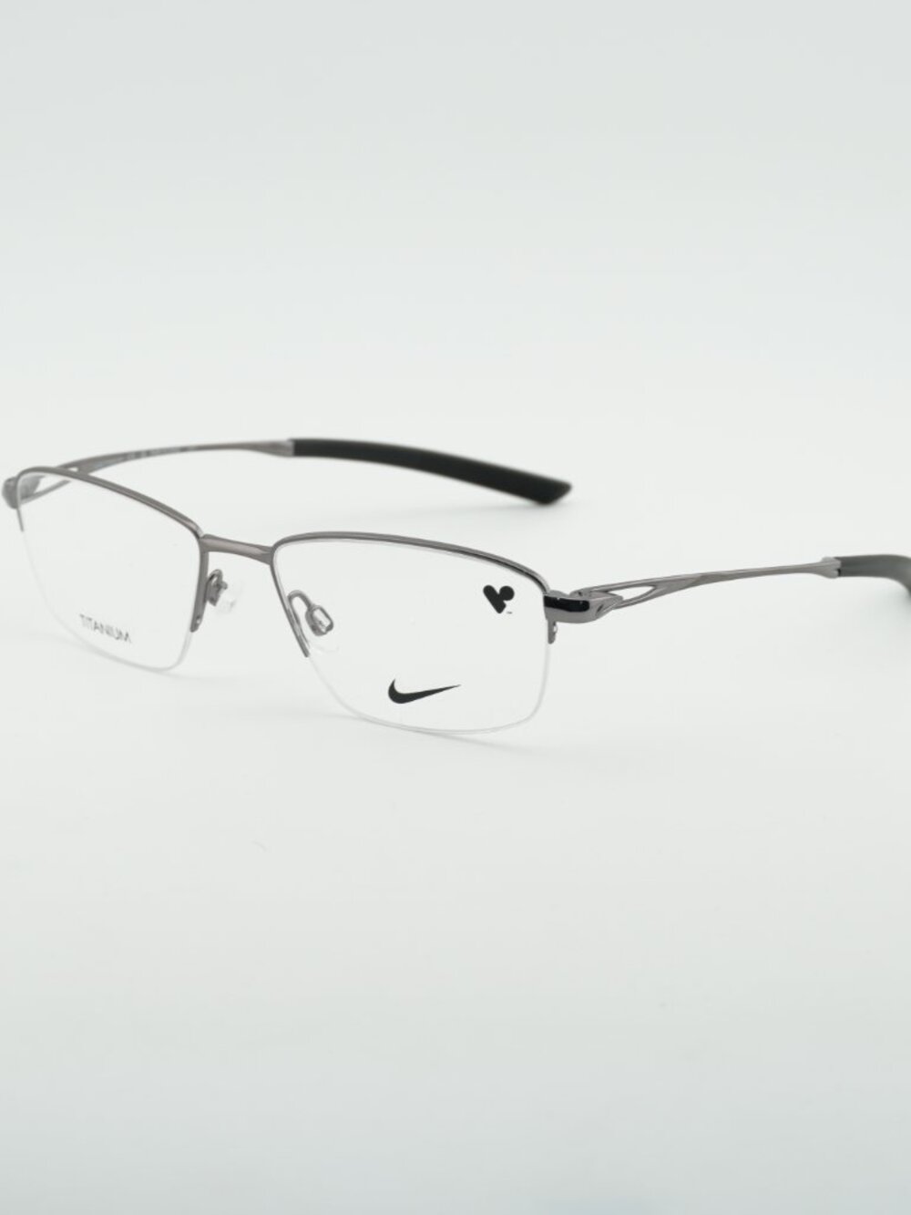 NIKE 6045 070 Eyeglasses Gunmetal 54mm Rectangle Frame